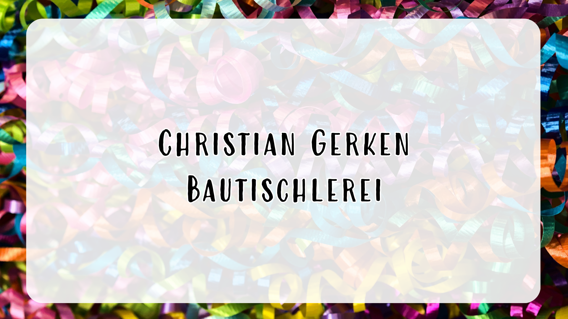 Christian Gerken Bautischlerei